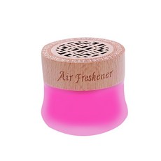 汽車固體香薰膏 車用香薰 車用芳香劑 母嬰可用, 1個, 香甜水蜜桃