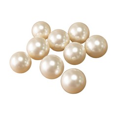 아크릴 진주 비즈 구슬 부자재 6mm 8mm 10mm 12mm 14mm 키링 폰 스트랩 팔찌 만들기 악세사리 공예재료, 10mm( 160개 ), 1개