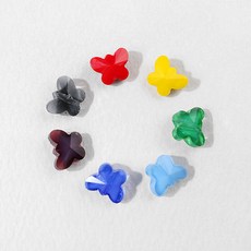 싼비즈 [2-629]크리스탈 나비 10mm OP/TR 1개