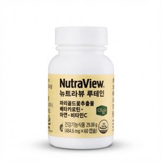 멜라루카 뉴트라뷰 루테인 영양제, 1개, 60정