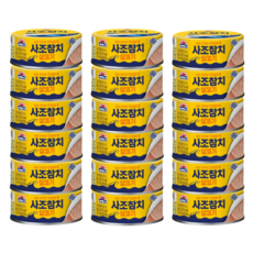 사조해표 살코기 참치 85g 18개 불포화지방산