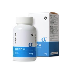 simpli ker Alpha男用活力精氨酸黑瑪卡黑蒜鋅補充錠, 120g, 1罐