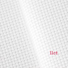 1/4마) 9ct~28ct 화이트 십자수원단 아이다 14CT 면원단 재단 원단