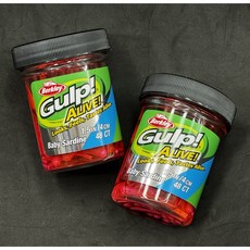 걸프 얼라이브 베이비사딘 1.5인치 2인치 핑크 2통묶음, 1개
