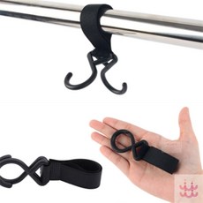 수담온 비너형 탈부착 걸이 유모차가방걸이