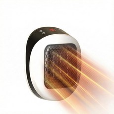 600W 소형 공간 히터 원격 벽 미니 12H 타이머 LED 디스플레이 및 안전 자동 꺼짐 실내 사용을 위한 빠르고 조용한 히터103213, 600W 소형 공간 히터, 원격 벽 미니 12H 타이머