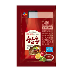 CJ제일제당 함흥비빔냉면소스, 85g, 5개