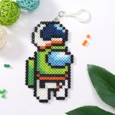 다리미로 누르는 컬러비즈 어몽어스 10-07