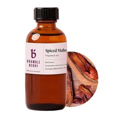 Bramble Berry Pearl & Petrichor 비누 만들기 양초 로션 배쓰밤 및 향수를 위한 비 수중 미네랄 향 | 피부 안심 비건 파라벤 프탈레이트 프리, 스파이스 마호가니
