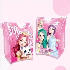 해외여행물놀이팔튜브 수영보조유아암링 아이구명 수영장 아기, 1개