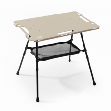 로티캠프 플랫모듈 경량 igt 캠핑 테이블, 샌드베이지
