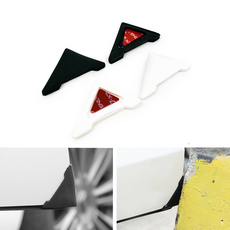 차량도어엣지 문콕방지스펀지 자동차도어가드세트, 화이트