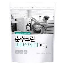 순수크린 과탄산소다 파우치 스푼1개 1등급원료사용 산소표백제 대용량, 1개, 5kg