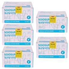 수성 멸균 면봉, 60개입, 5박스