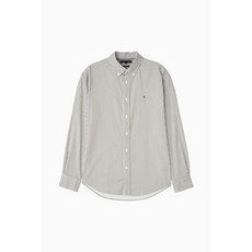 TOMMYHILFIGER 타미힐피거 남성 아시안 레귤러핏 포플린 스트라이프 셔츠 T12F6WSH011MT2 0CD