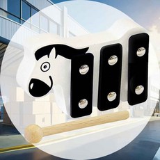 지브라 실로폰 유아용장난감 우드실로폰 학습완구 소리놀이 양손협응 원목교구