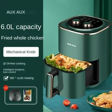 220V AUX 에어프라이어 오븐 콤보: 다기능 완전 자동 무유 기술 청소가 쉬운 AB, 02 KR, 01 6L  Knob  A