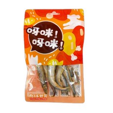 Petroyal 肉球世界 呀咪呀咪 經典法式饗宴 寵物零食 貓零食 狗零食 凍乾 丁香魚 雞肉 大蝦仁, 1個, 肥美柳葉魚30g