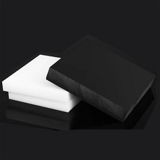 아세탈 POM 플라스틱 폴리옥시메틸렌 플레이트 시트 5MM 8MM 10MM 15MM 20MM 25MM 30MM 35MM 40MM 50MM 60MM, 3x100x100mm 1pc, Bla