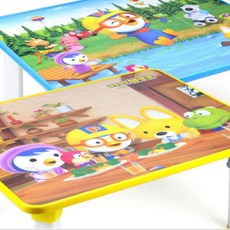 유아 어린이 캐릭터 접이식 공부상 밥상 테이블 law*712Bi, 본상품선택