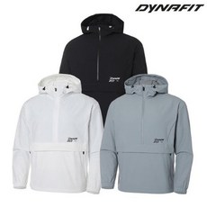 다이나핏 가벼운 우븐 소재 간절기 날씨에 최적화된 활동성 높은 남녀공용 아노락 바람막이 YUP23136GJ EVK113 GUC075