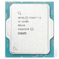 intel 英特爾 酷睿 I3-12100 CPU, 單一商品