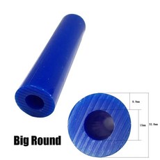 페리스 왁스 링 몰드 튜브 조각 블루 컬러 패턴 연마, 색상: 8. Big Round, 1개