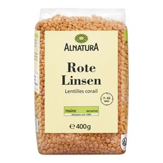 알나투라 레드 렌틸콩 400g