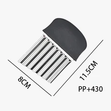 울프 포테이토 슬라이서 스테인레스 스틸 골판지형 프렌치 커터〔CC11〕, 02 A1