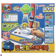 (당일발송/아이코닉스)/타요 빛 그림 스케치북/타요