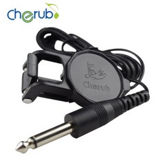 Cherub WCP-60G 木吉他夾式拾音器 專業級吉他拾音器 方便安裝 音色清晰, 1個