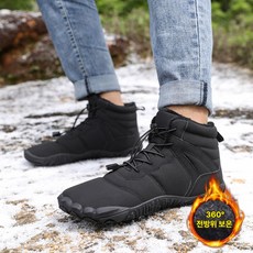 ZOZI 등산화 기모 패딩화 겨울 방한화 미끄럼방지 남성 트레킹화 따뜻하다 운동화