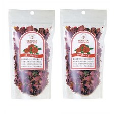 일본 티 부티크 미니 로즈 레드 꽃차 장미차 15g 2개, 1개입