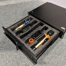 산업 서랍장 케이스 투명 나사 부품통 서랍 자재 이동식, 2U 알루미늄 라발리에 호환 48x36x9cm, 기본 모델명/품번