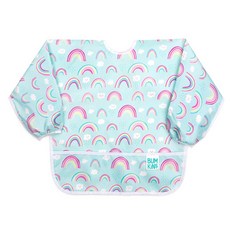 범킨스 긴팔 이유식 턱받이, 1개, 1개입