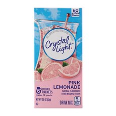 크리스탈라이트 피쳐팩 대용량 핑크레몬에이드, 13.6g, 1개, 6개입