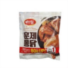 하림 훈제통닭, 630g, 4개