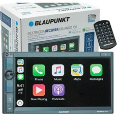 BLAUPUNKT 올랜도750 카 스테레오 - 6.9인치 터치스크린 무선 애플 카플레이 무선 안드로이드 오토 블루투스 USB 재생 EQ 프리셋 안전 기능, BLAUPUNKT 올랜도750 카 스테레오 - 6.9인
