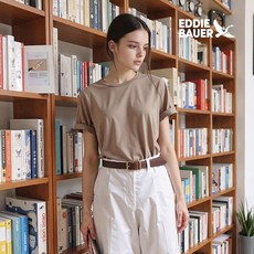 에디바우어 파격기획 25FALL 실켓 더블페이스 티셔츠 5종 여성 135835