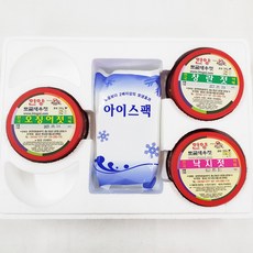 [젓갈선물세트] 500g*3종 오징어젓+낙지젓+창란젓 / 광천젓갈 특별할인행사! 한양토굴새우젓, 1세트, 1.5kg