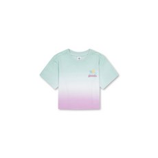TOPTEN 탑텐 KIDS 여아) 쿨에어 코튼 크롭 그라데이션 반팔티_MKF3TS2202 MKF3TS2202 434294