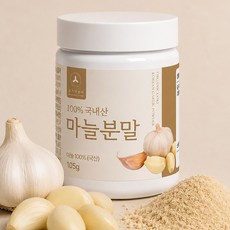 100%국산 마늘가루, 1개, 105g