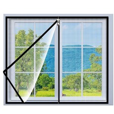 창문 지퍼방충망 100x120cm
