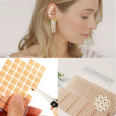 귀지압패치 이혈테라피 귀패치 지압스티커, 2400개