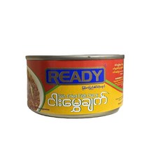미얀마 레디 브랜드 카레맛 볶음 생선 캔 / Myanmar Ready Brand Stir-Fried Fish Curry, 1개, 150g