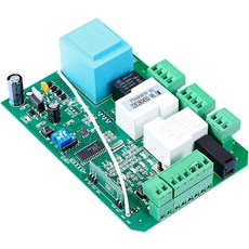 CO-Z AC 슬라이딩 게이트 오프너 회로 기판 모터 및 액세서리 메인 전자 제어 보드 교체 운영자 로직 포함된 433.92MHz 리모컨