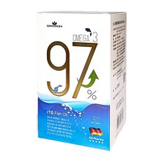Convince 德國高濃度魚油軟膠囊 OMEGA3 97% rTG, 1個, 60顆