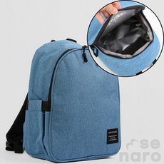 위아더 보온 보냉 배낭 가방 백팩 7L 블루 쿨러백