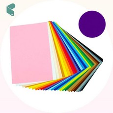 접착 펠트지 진보라 시트지 DIY 공예 스티커 부직포 배경지 퍼플 펠트원단용품 커머스픽201