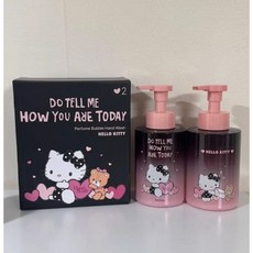 Hetras HELLO KITTY 聯名洗手慕斯香氛禮盒, 1個, KITTY 洗手慕斯515ml*2